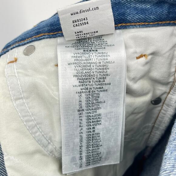 Diesel Light Blue Flare Jeans - Picture 12 of 13